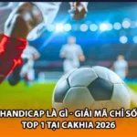 Handicap Là Gì - Giải Mã Chỉ Số Top 1 Tại Cakhia 2026