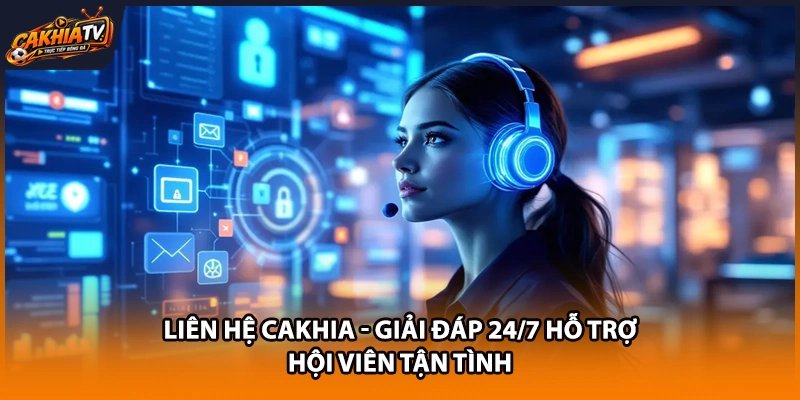 Liên Hệ Cakhia - Giải Đáp 24/7 Hỗ Trợ Hội Viên Tận Tình